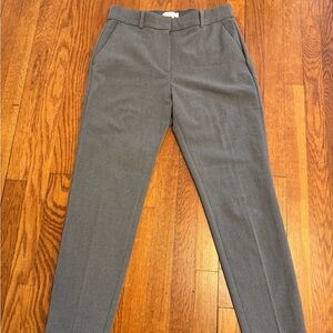 H&M Women's Gray slim Trouser pants